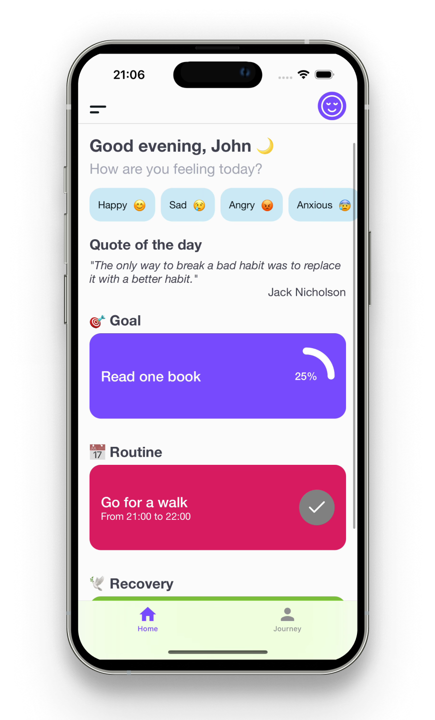 Vitaloop App Screenshot 1