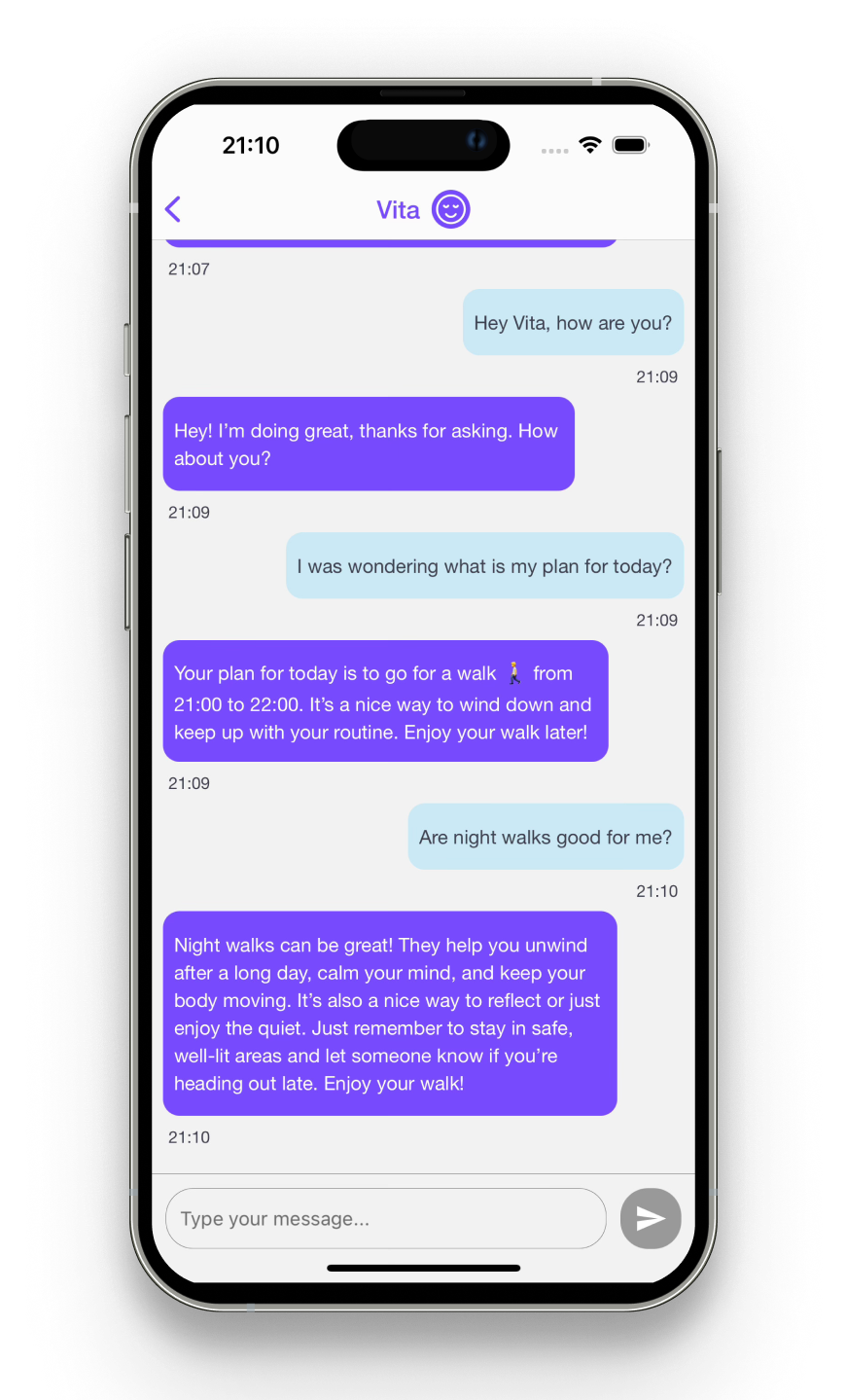 Vitaloop App Screenshot 3